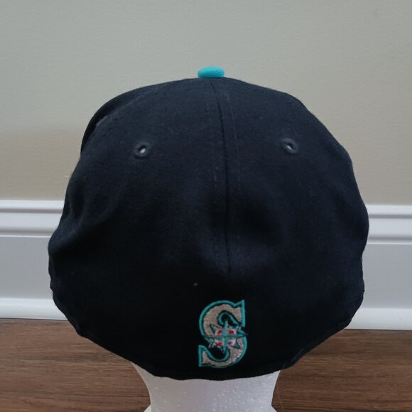 New Era Seattle Mariners Washington State Cap 59Fifty Fitted 7 1/2 Wool Blend - Picture 4 of 6